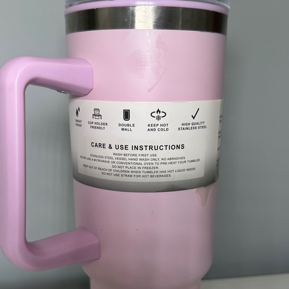 HydraQuench Pink Stainless Steel Tumbler - Picture 5 of 8